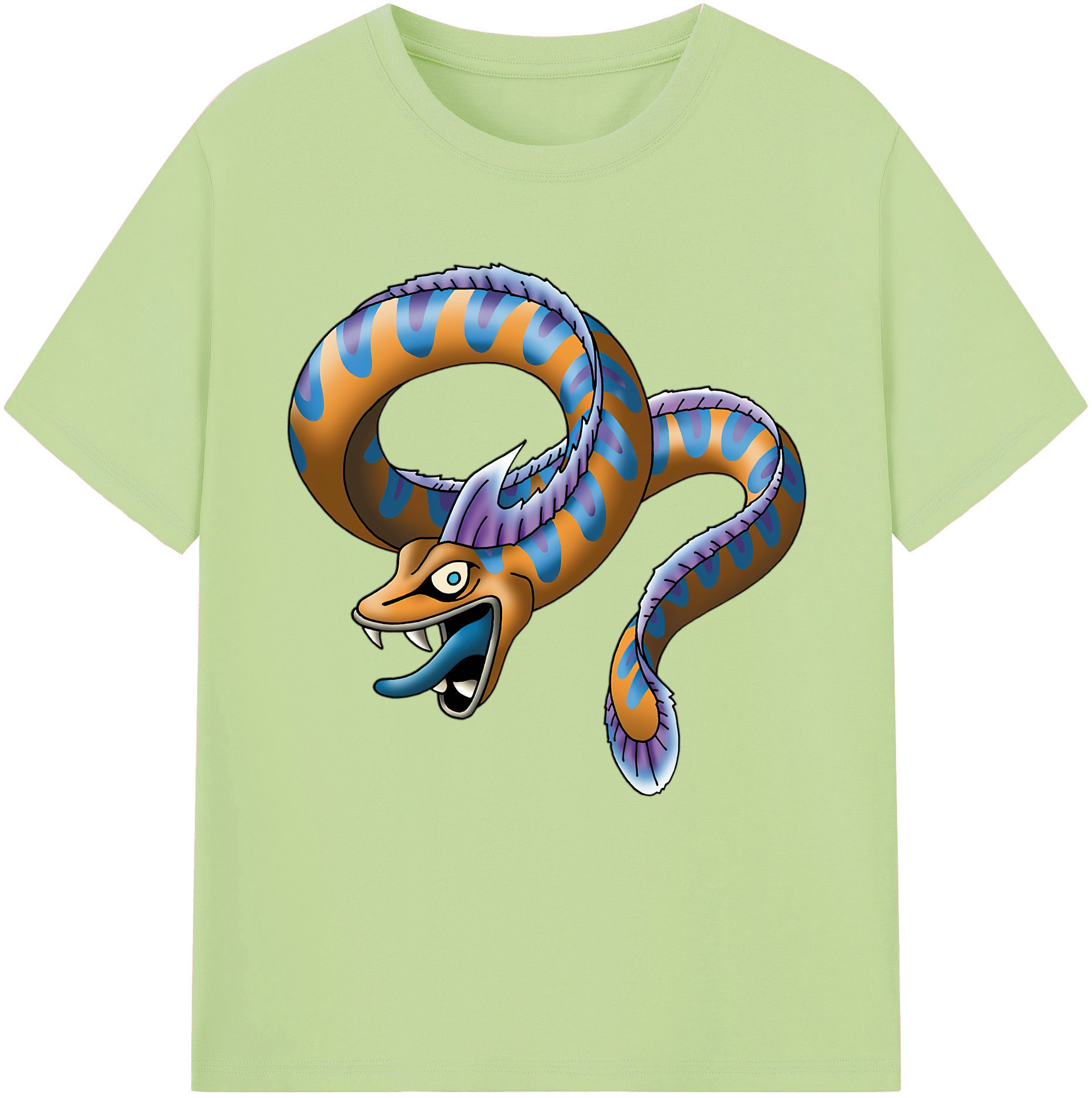 （画像用） ドラゴンクエスト Doragon Kuesuto Dragon Quest 綿100％半袖Tシャツ（フロントプリント）